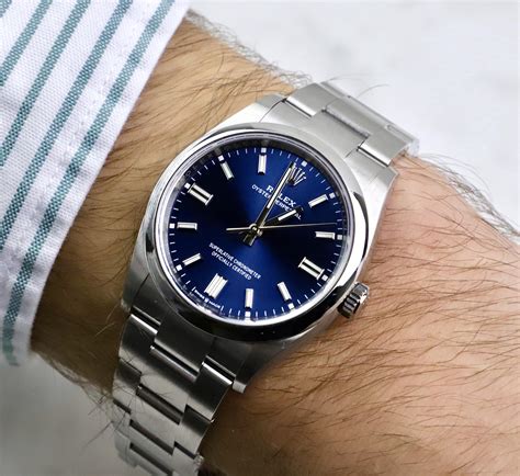 rolex oyster perpetual blu 36|rolex op 36 retail price.